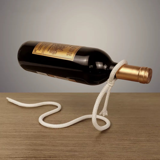  Rope Shaped Wine Bottle Rack Holder 